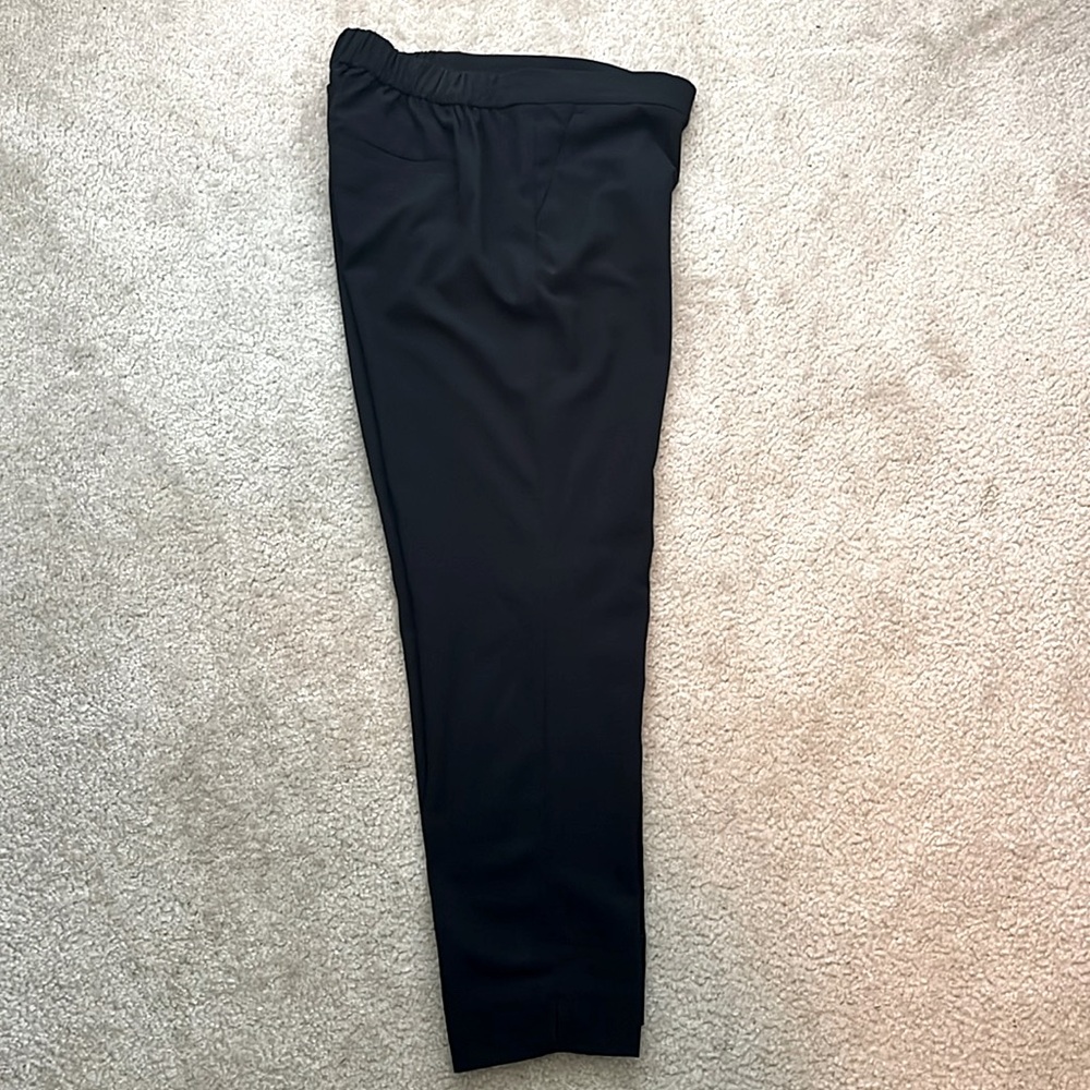 BANANA REPUBLIC FACTORY Women's HAYDEN Black Tapered Pants Size 2P - Picture 2 of 5